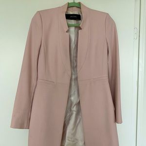 Zara Blazer/coat in dusty pink